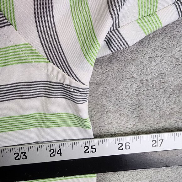 Mens Tommy Armour Striped Polo Shirt Dri-Logic Short Sleeve Size XXL - Picture 6 of 8